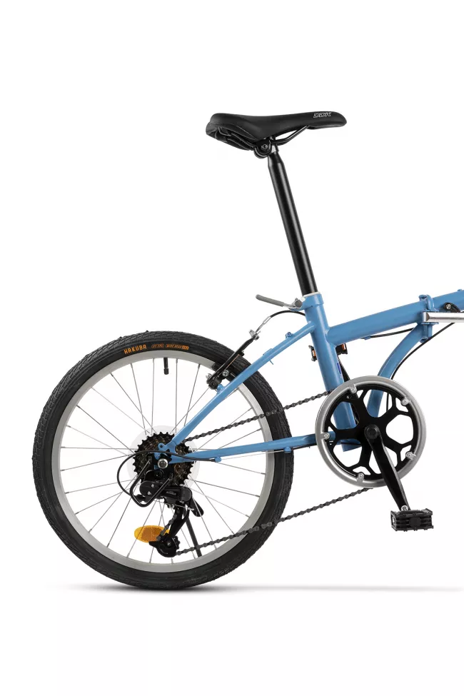 Bicicleta Pliabila Velors Advantage V2052A 20", Albastru/Rosu 4