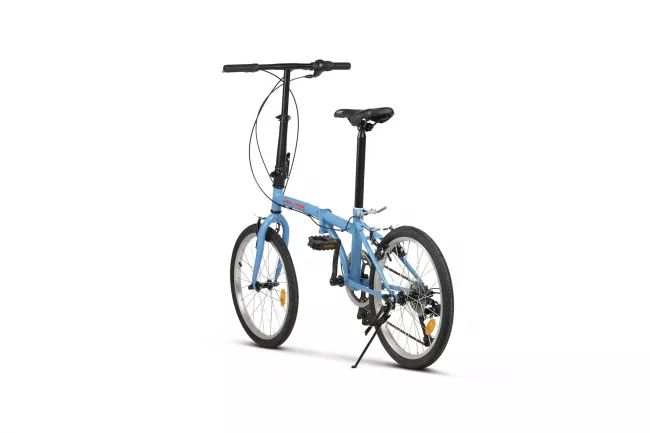 Bicicleta Pliabila Velors Advantage V2052A 20", Albastru/Rosu 3