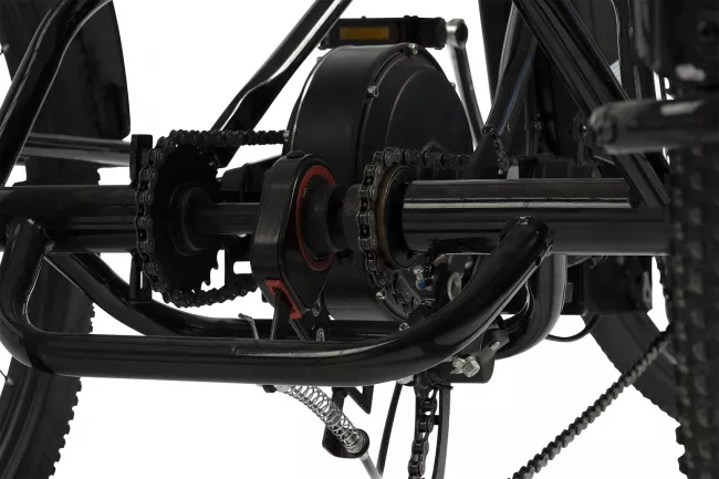Triciclu Full-Electric (E-Bike) Carpat e-Senior C24315E 24", Negru 5