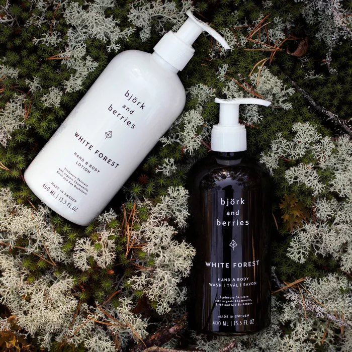 BJORK AND BERRIES WHITE FOREST BODY DUO