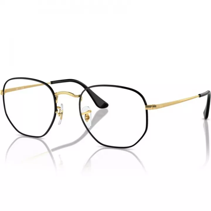 BANGKING 　s Ochelari de vedere unisex Ray-Ban RX6448 3175 48 HEXAGONAL 5
