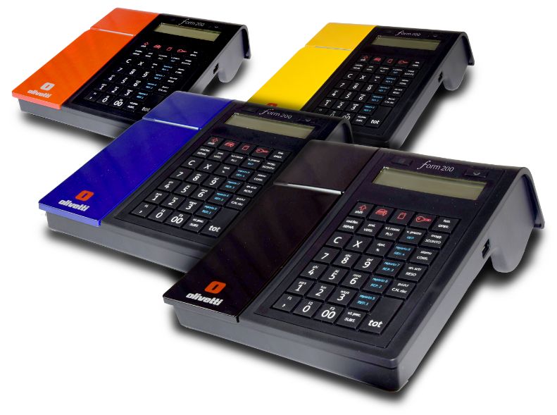 Casa De Marcat Olivetti Form200 Cu Jurnal Electronic