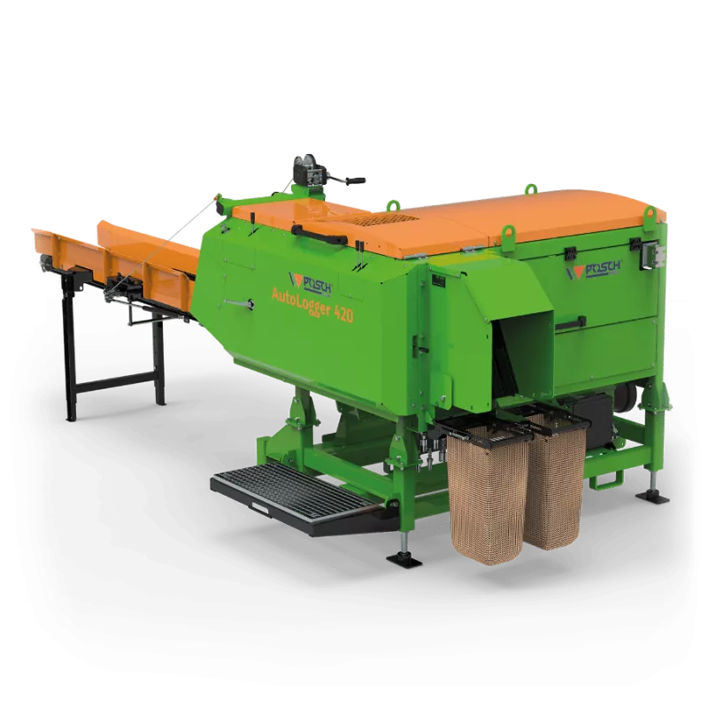 Despicator lemn orizontal AutoLogger 420  - actionare cu motor electric trifazat 15kW, [],echipamenteforestiere.ro