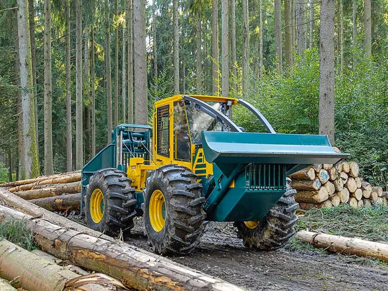 Tractor articulat forestier-Skidder HSM 904S, [],echipamenteforestiere.ro