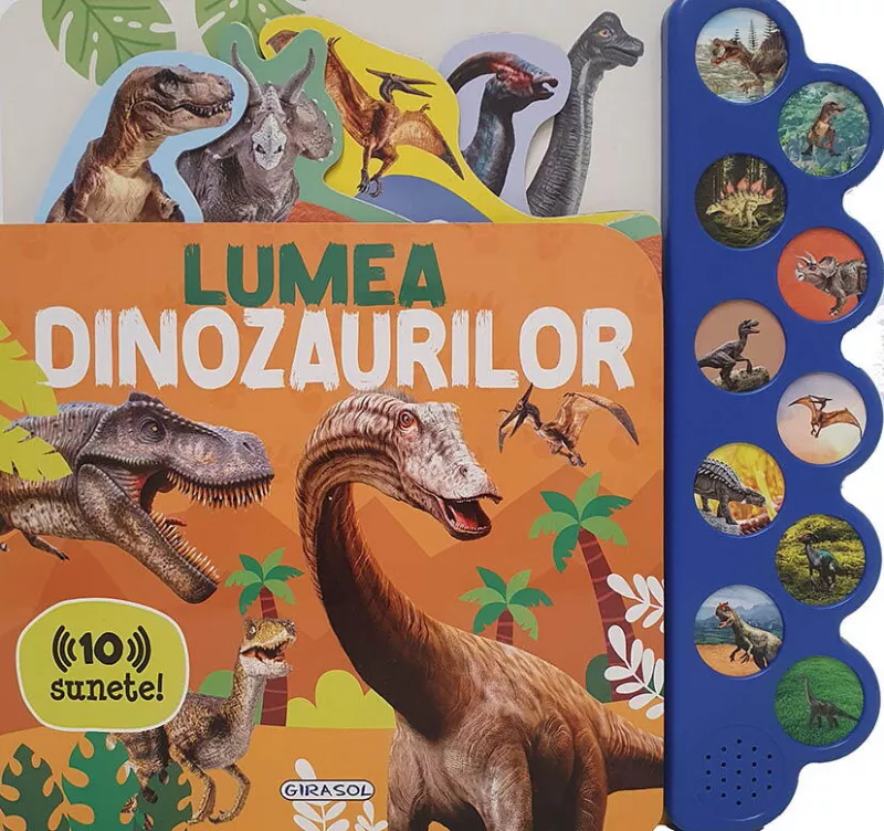 10 sunete - Lumea dinozaurilor, [],bestfam.ro