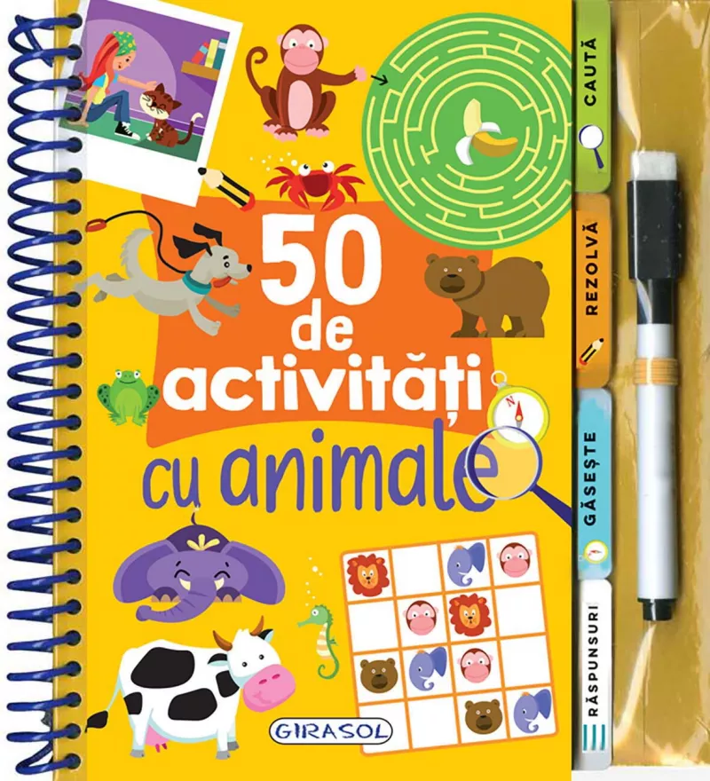 50 de activitati cu animale, [],bestfam.ro