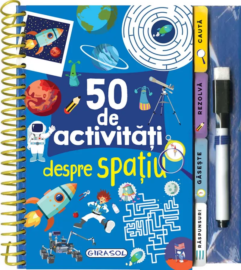 50 de activitati despre spatiu, [],bestfam.ro