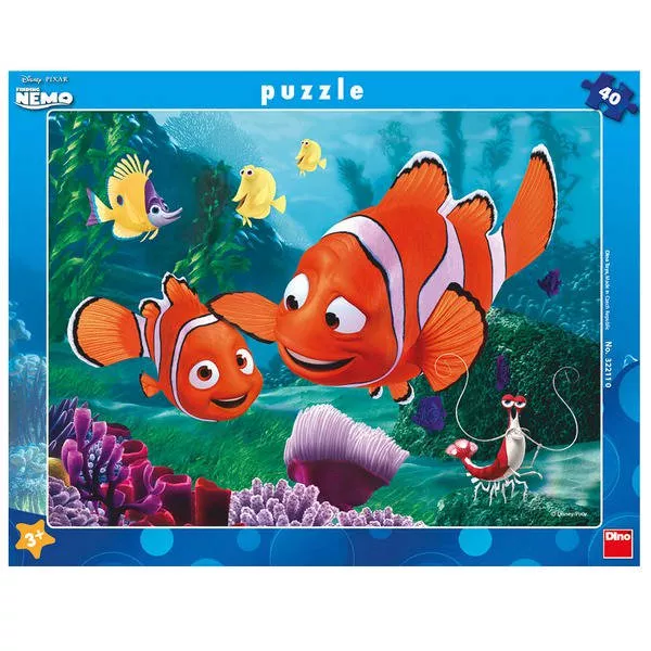 Puzzle - Aventurile lui Nemo (40 piese) - Dino Toys, [],bestfam.ro