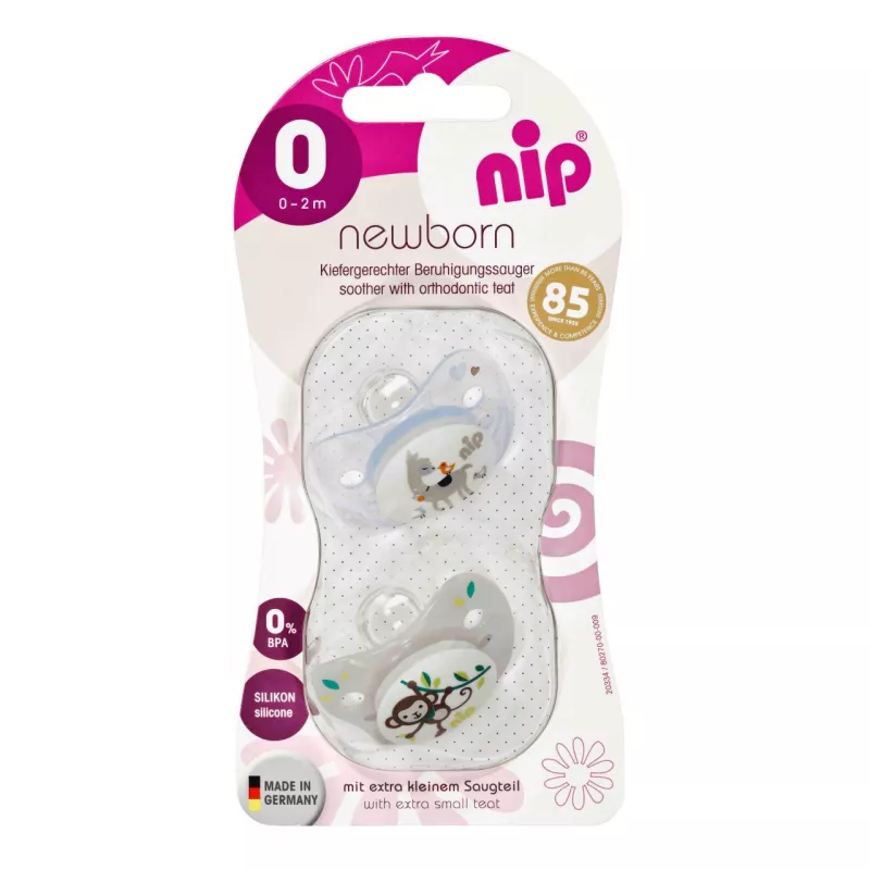 Suzeta Newborn silicon nr. 0 (0-2 luni), nip 31304, [],bestfam.ro