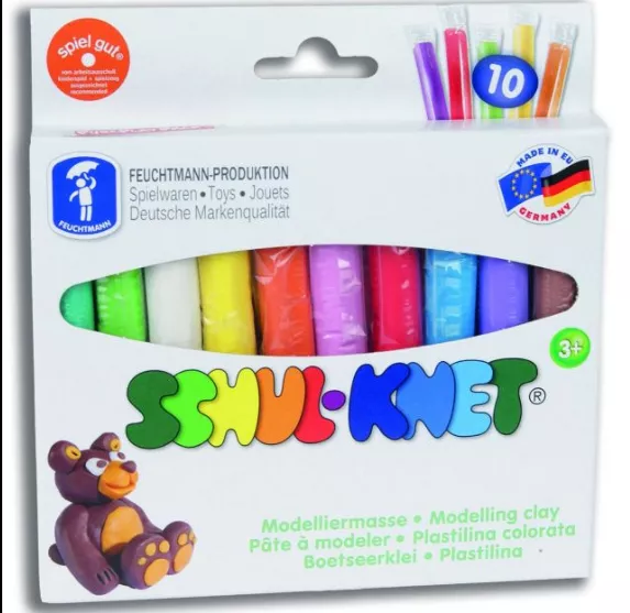 Plastilina non-toxica - 10 culori, [],bestfam.ro