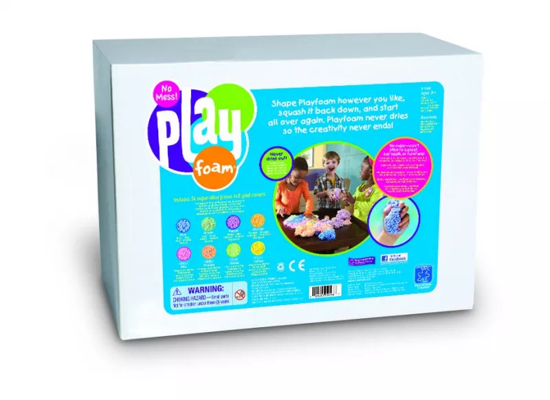 Spuma de modelat Playfoam™ - setul clasei - 16 buc, [],bestfam.ro