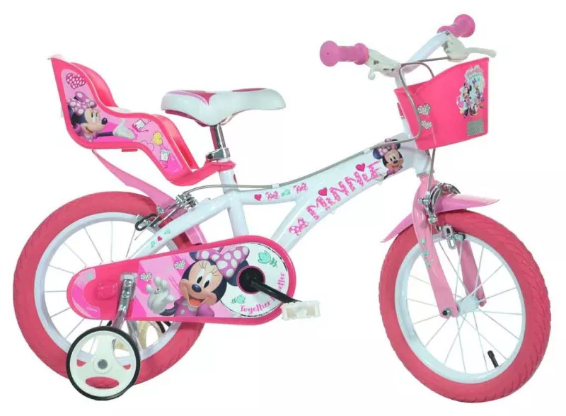 Bicicleta copii 14'' - MINNIE - Dino Bikes, [],bestfam.ro
