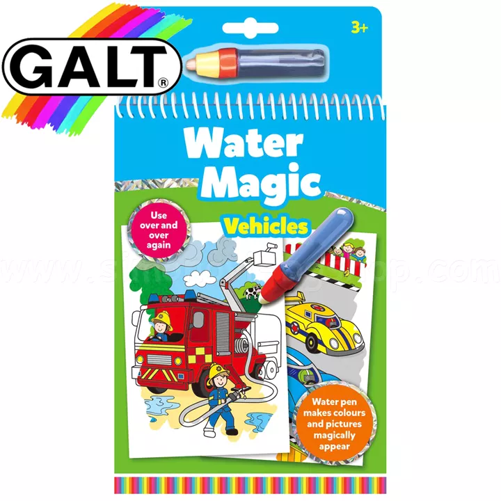 Water Magic: Carte de colorat Vehicule, [],bestfam.ro