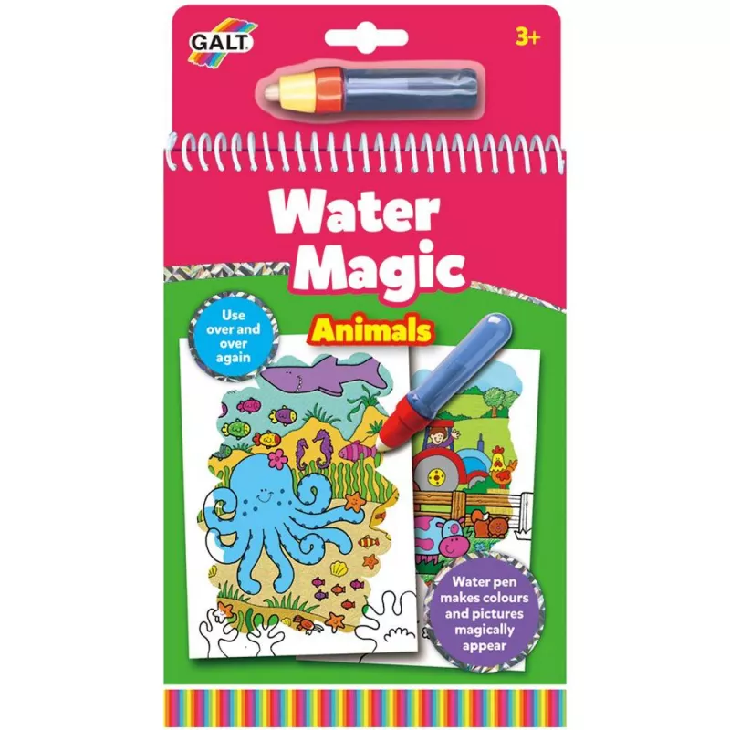Water Magic: Carte de colorat Animalute, [],bestfam.ro