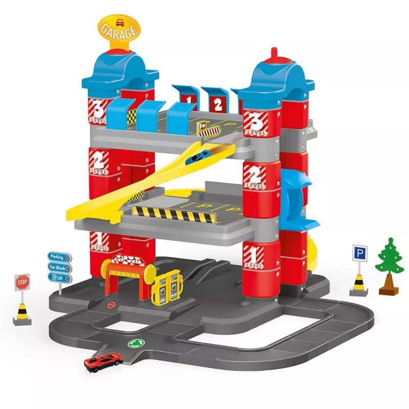Set de constructie - Garaj cu 3 niveluri, [],bestfam.ro