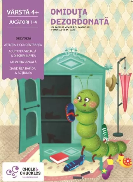 Joc de memorie - Omiduta dezordonata - Chalk and Chuckles, [],bestfam.ro