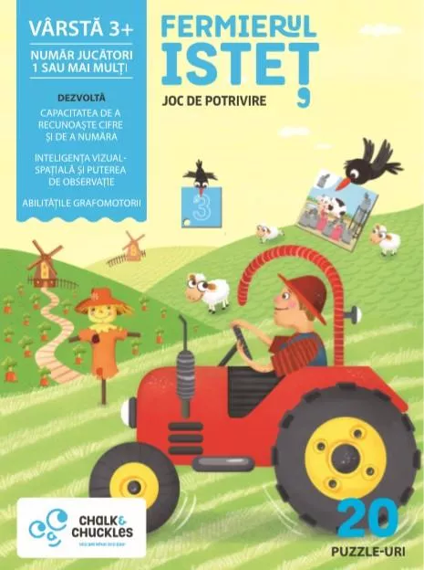 Joc de potrivire - Fermierul istet - Chalk and Chuckles, [],bestfam.ro
