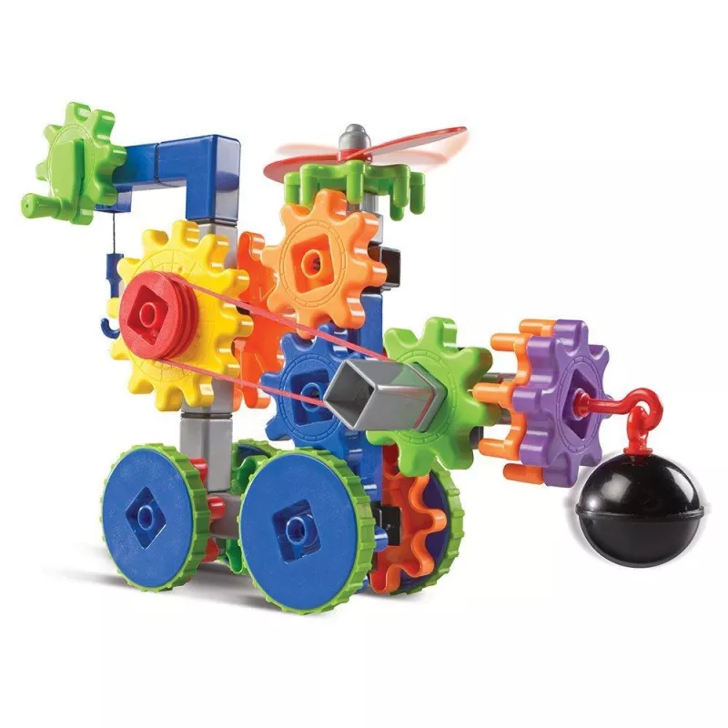 Set de constructie Gears! - Utilaje in miscare, [],bestfam.ro