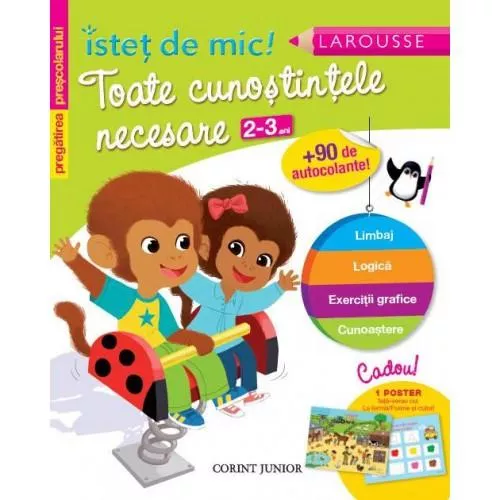 Istet de mic! Toate cunostintele necesare 2 - 3 ani - Corint, [],bestfam.ro