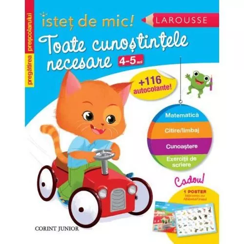 Istet de mic! Toate cunostintele necesare 4 - 5 ani - Corint, [],bestfam.ro