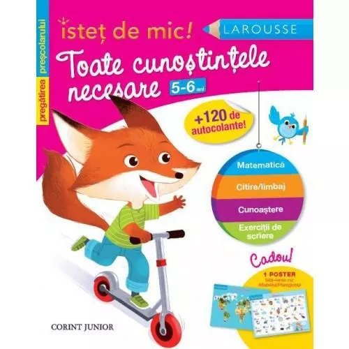 Istet de mic! Toate cunostintele necesare 5 - 6 ani - Corint, [],bestfam.ro