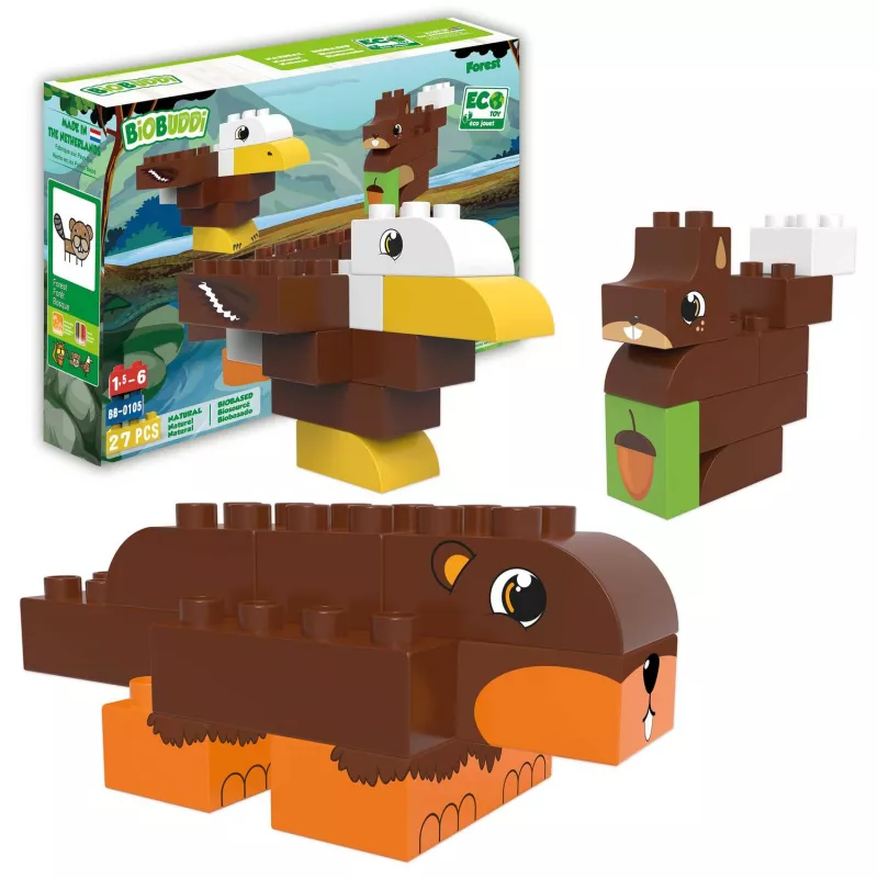 Set de constructie - Padurea - BioBuddi, [],bestfam.ro