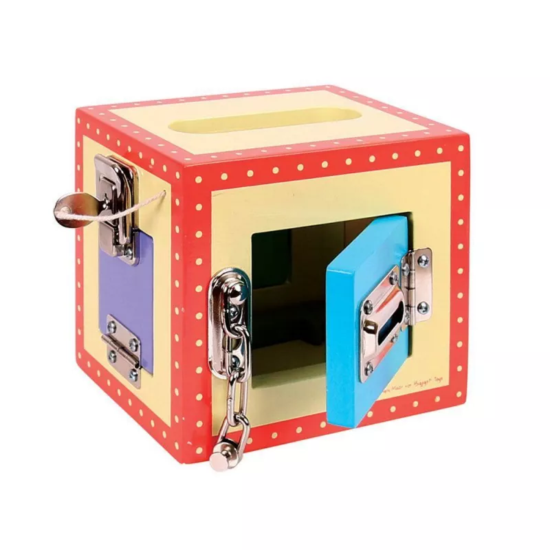 Cutiuta din lemn cu incuietori - BigJigs, [],bestfam.ro