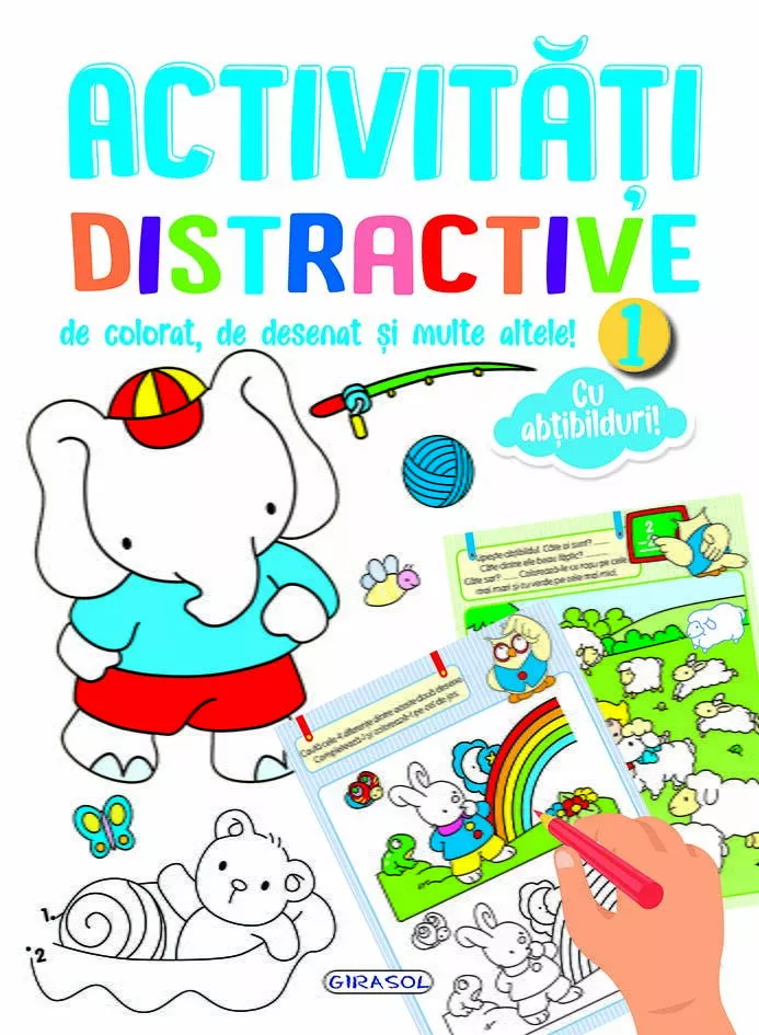 Activitati distractive de colorat, de desenat 1, [],bestfam.ro