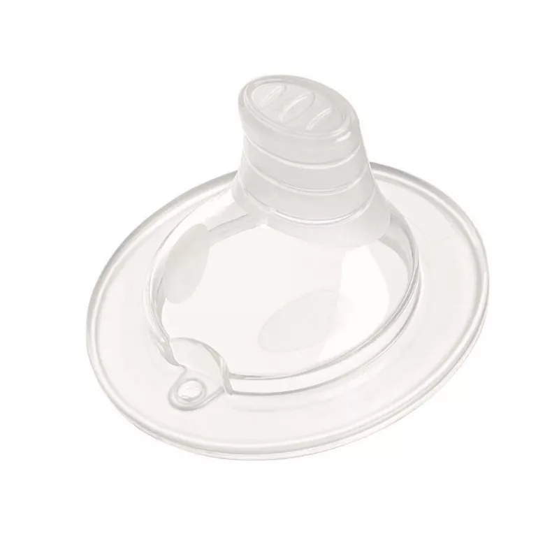 Adaptor de baut ortodontic, silicon, pentru sticle cu gat larg, +6 luni - Nip, [],bestfam.ro