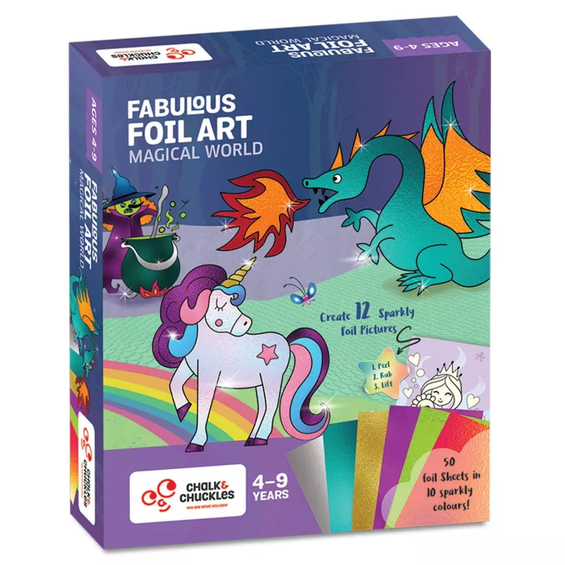Arta cu folii de transfer - Taramul magic, [],bestfam.ro