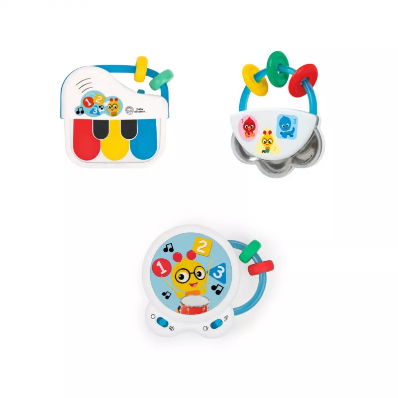 Baby Einstein - Set de 3 Jucarii Muzicale Small Symphony, [],bestfam.ro