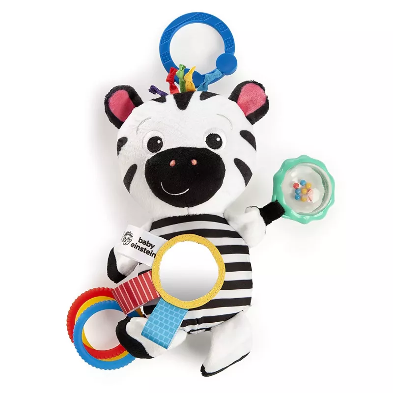 Baby Einstein - Jucarie din plus Zebra zambareata, [],bestfam.ro
