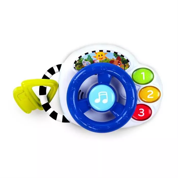 Baby Einstein - Jucarie volan muzical cu lumini - Driving Tunes - Bright Starts, [],bestfam.ro