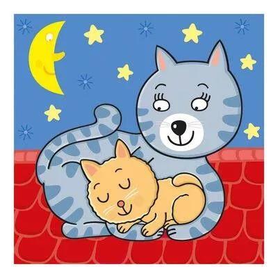 Baby puzzle - Animalute jucause (3-5 piese), [],bestfam.ro