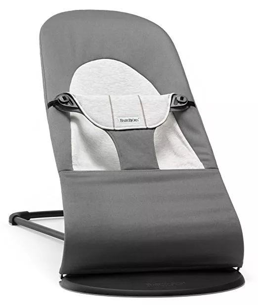 Balansoarul - Balance Soft - Dark grey, bumbac/tricot - BabyBjorn, [],bestfam.ro