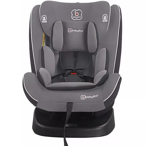 BabyGo - Scaun auto rotativ cu isofix Nova 360Â° Grey, 0 - 36 kg, [],bestfam.ro
