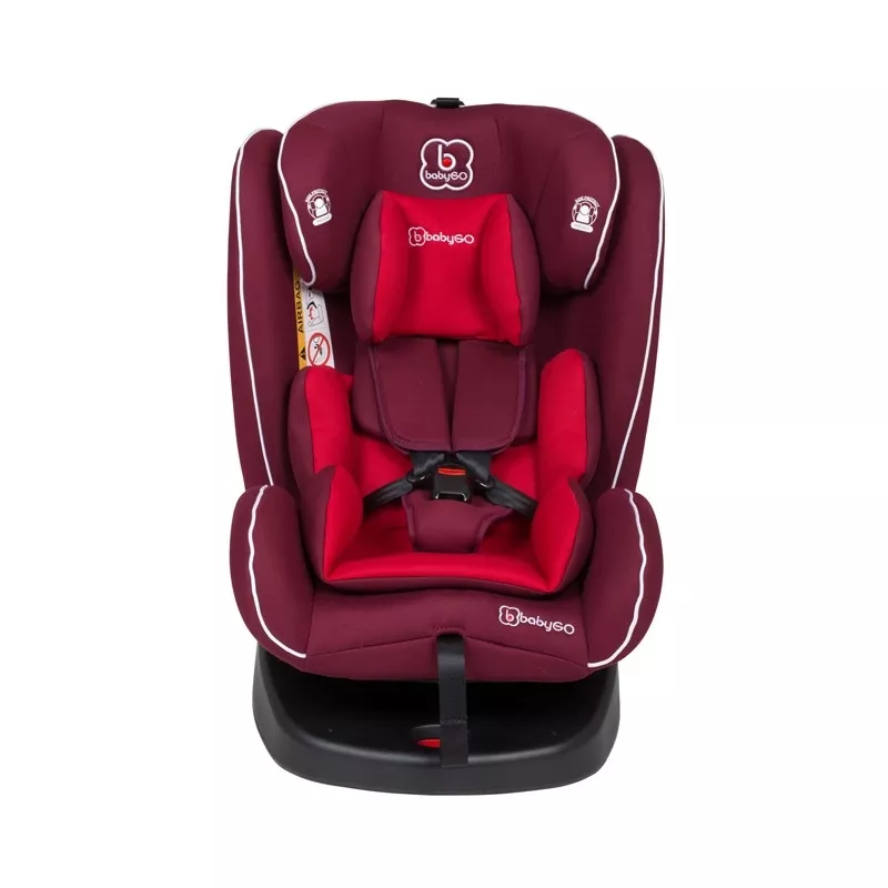 BabyGo - Scaun auto rotativ cu isofix Nova 360Â° Red, 0 - 36 kg, [],bestfam.ro
