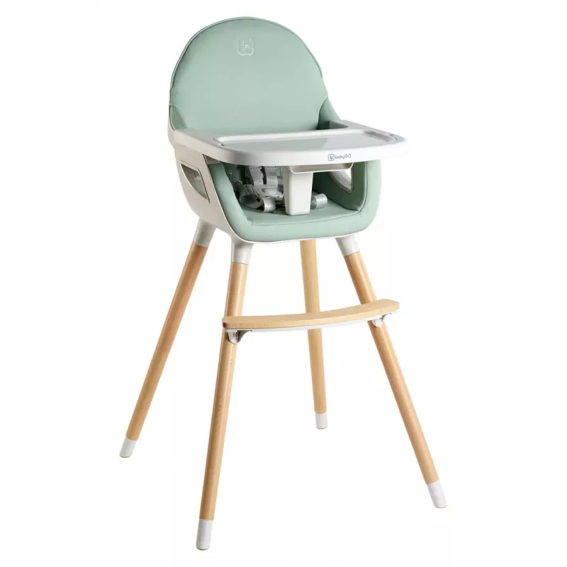 BabyGo - Scaun de masa transformabil Scandi Green, [],bestfam.ro
