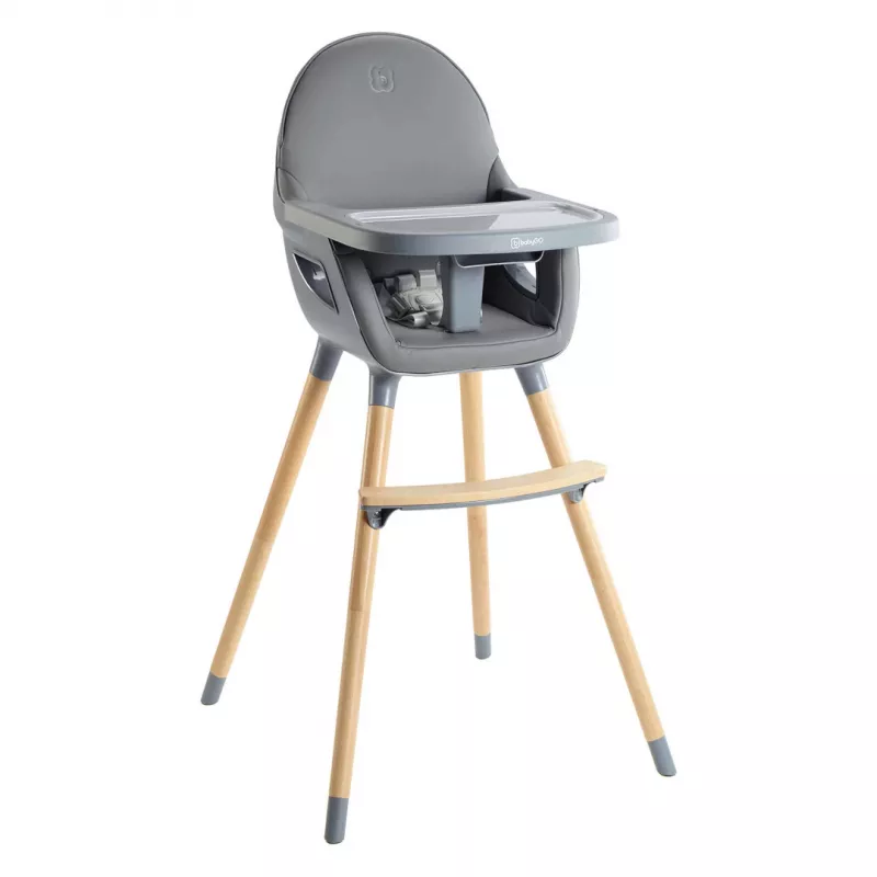 BabyGo - Scaun de masa transformabil Scandi Grey, [],bestfam.ro