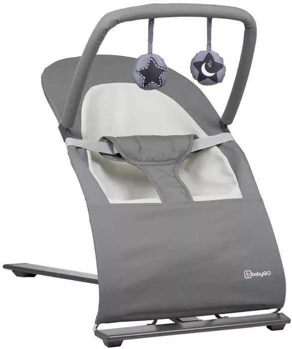 Sezlong - Fancy Grey - BabyGo, [],bestfam.ro