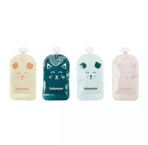 Babymoov - Set 20 pungi reutilizabile de hranire ISY, [],bestfam.ro