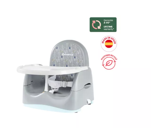 Badabulle - Booster compact Home&Go din materiale reciclabile, [],bestfam.ro