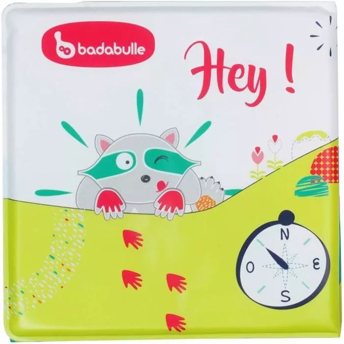 Carticica multicolora pt baita cu personaj inclus - Badabulle, [],bestfam.ro