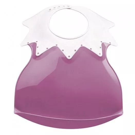 Baveta bebe ultra-soft ARLEQUIN, Orchid Pink - Thermobaby, [],bestfam.ro