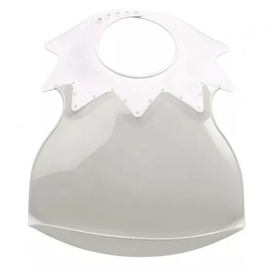 Baveta bebe ultra-soft ARLEQUIN, Agate Grey - Thermobaby, [],bestfam.ro