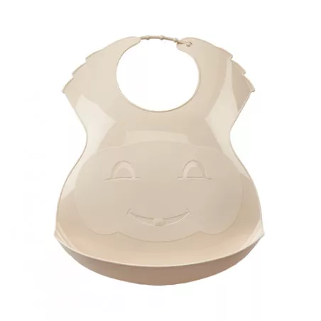 Baveta din plastic SOFT, Marron Glace - Thermobaby, [],bestfam.ro