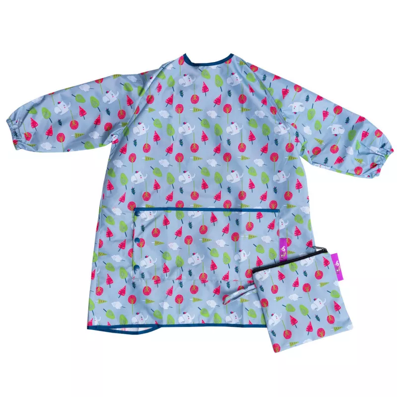 Baveta lunga cu buzunar - Copacei colorati, [],bestfam.ro