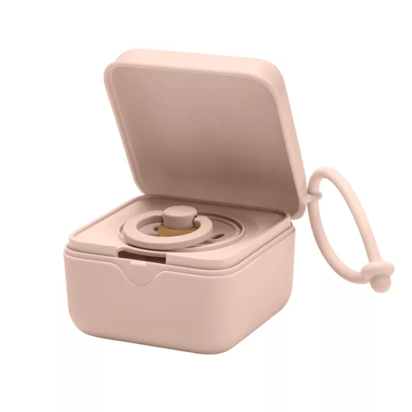 BIBS - Cutie multifunctionala pentru depozitare suzete, Blush, [],bestfam.ro