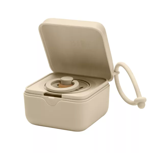 BIBS - Cutie multifunctionala pentru depozitare suzete, Vanilla, [],bestfam.ro