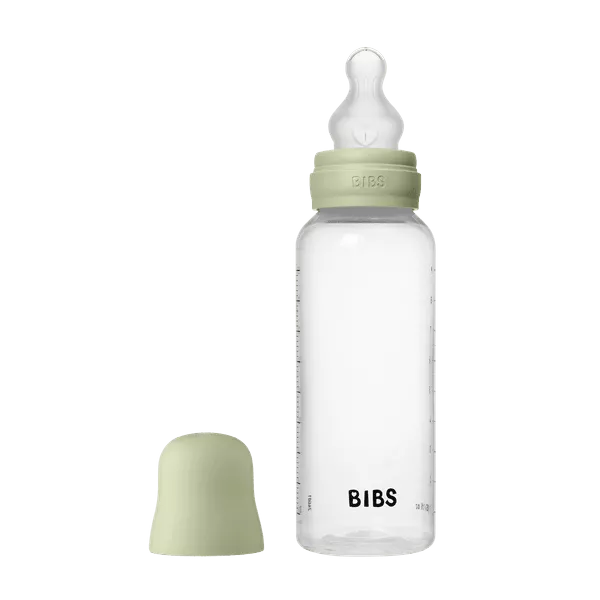 BIBS - Set complet biberon anticolici PP fara BPA, 270 ml, Silicon, Sage, [],bestfam.ro